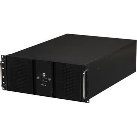 Athena Power 4U Rackmount Black Steel Chassis RM-DD4U48E808